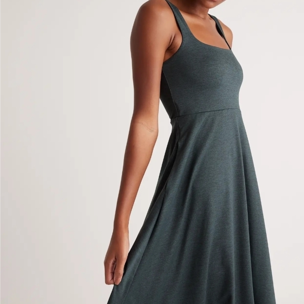 Elegant Dark Gray Womens Dress - Picture 3 of 7